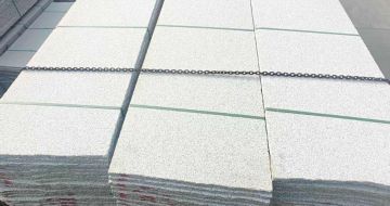 四川芝麻白毛板，石材毛板