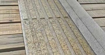 四川黄金麻盲道石 盲条