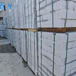 四川芝麻白路牙石，路侧石