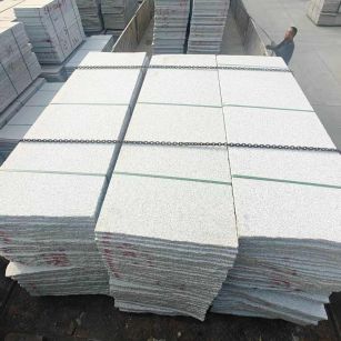 四川芝麻白毛板，石材毛板